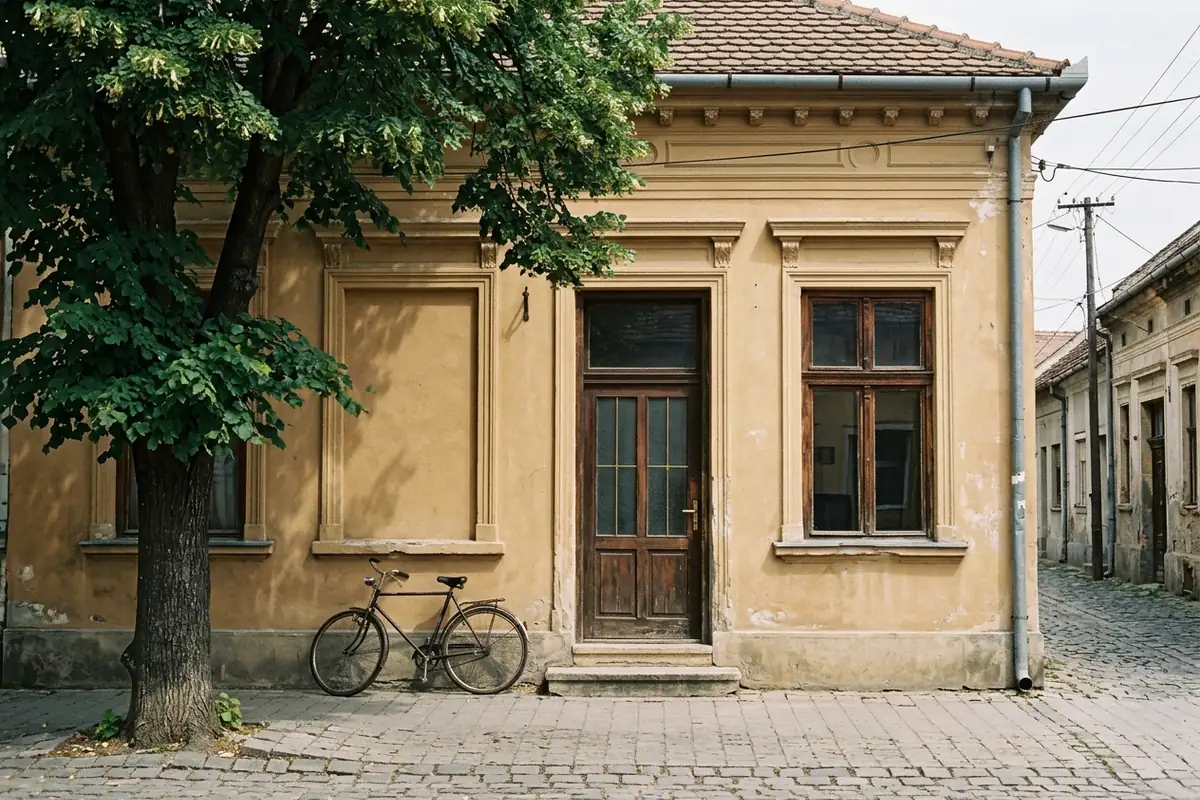 Ulaz u prizemnu kancelariju u staroj vojvođanskoj ulici